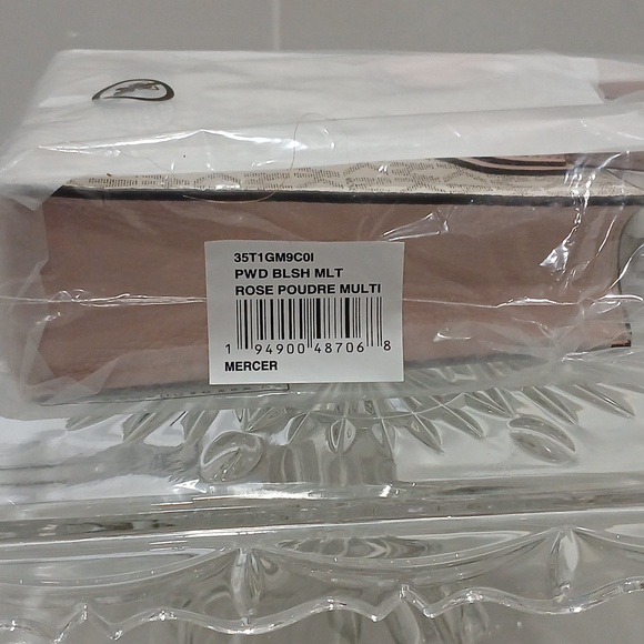 MICHAEL KORS Mercer X-Small Mini Pebbled Leather Crossbody Powder Blush NWT - Picture 10 of 16